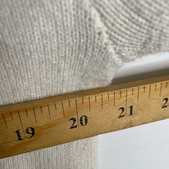 Talbots Size Large Ski Style Sweater White Purple Black 1305 - Picture 5 of 8